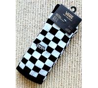 VANS Mens 42.5-47 UK 8.5-12 Black Logo Cushioned Crew Boot OFF THE WALL SOCKS