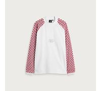 Vans Men's A.O.D Racing Long Sleeve T-Shirt Haute Red Large