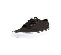 Vans Men's Mn Atwood Sneaker, Black Canvas Black White, 8 UK
