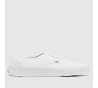 Vans Men's Authentic Trainers in White & Black, Size: 11 UK 11 (EU 46)