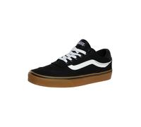Vans Men's Brooklyn LS Sneaker, Canvas Black/Gum, 9 UK