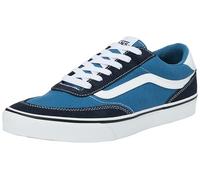 Vans Men's Brooklyn LS Sneakers Blue and Navy 9