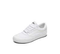 Vans Men's Brooklyn LS Sneakers White and White 6