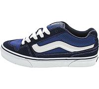 Vans Men's Caldrone Sneaker, Suede/Mesh Navy/Stv Navy, 7.5 UK
