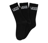 Vans Men's Classic Crew 3 Pack Calf Socks, Black, UK 8.5-12