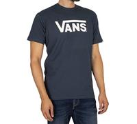 Vans Men's Classic Drop V T-Shirt, Indigo-Marshmallow, L