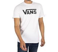 Vans Men's Classic Drop V T-Shirt, White-Black, XL
