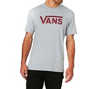 Vans Men's Classic Fit T-Shirt, Athletic Heather, Large Grey