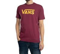 Vans Men's Classic Logo Graphic T-Shirt, Burgundy/Spicy, L