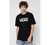 Vans Mens Classic Logo T Shirt in Black/White Cotton - Size Medium