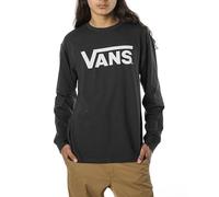 Vans Men's Classic LS T-Shirt, Black-White, S