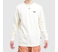 Vans Men's Core Basic Crew Sweatshirt in White, Cotton, Size: XS XSml