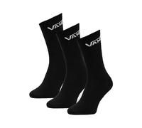 Vans Men's Crew (Us 9-13, 3-Pack) Socks, Black 2, One Size (EU 42-47)
