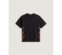 Vans Mens Dayana Side Tribal Short Sleeves Tee - Black Cotton - Size Medium