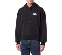 Vans Men's Double Standard Pullover Hoodie, Black/White