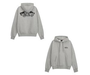 Vans Men's Double Standard Pullover Hoodie, Black/White