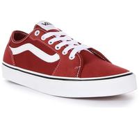 Vans Men's Filmore Decon Sneaker, Suede Canvas Fired Brick, 10.5 UK
