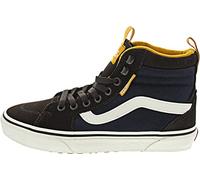 Vans Men's Filmore Hi Vansguard Sneaker, Suede/Canvas Gray/Marshmallow, 7.5 UK (41 EU)