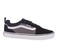 Vans Mens Filmore Low Rise Canvas Skater Colourblock Sneakers Trainers - Black