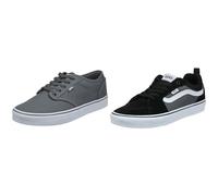 Vans Men's Filmore Suede/Canvas Sneaker, Suede Canvas, 10.5 UK Mn Atwood Canvas Pewter