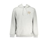 Vans Mens Flame Logo Hoodie Style Mnflame - Light Grey Cotton - Size X-Large