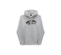 Vans Men's Hooded Sweatshirt Classic Off The Wall Hoodie-B, White Heather, L