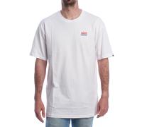 Vans Mens Left Chest Logo II VN0A7TLGKSF1 Short Sleeve T-Shirt - White - Size Large
