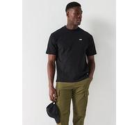 VANS Left Chest Embroidered Logo T-shirt (black) Men Black, Size XXL