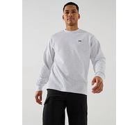 Vans Mens Left Chest Logo Oversized T-shirt - Grey, Grey, Size S, Men Grey