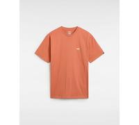 VANS Left Chest Logo T-shirt (auburn) Men Orange, Size XXL