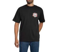 Loose Blaze Head Back Graphic T-Shirt Black L