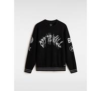 Vans Mens Metal Arch Crew Sweater - Black - Size Large