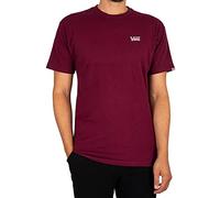 Vans Men's Mini Script T-Shirt, Burgundy, XXL