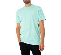 Vans Men's Mini Script Tee-B T-Shirt, Light Mint, S