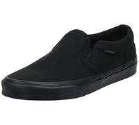 Vans Men's Asher Trainers, Canvas Black Black, 13 UK