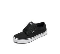 Vans Men's Mn Atwood Sneaker, Black Canvas Black White, 8 UK