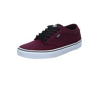 Vans Men's Mn Atwood Sneaker, White Canvas Oxblood White, 7.5 UK
