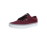 Atwood Canvas Trainers Oxblood/White 7 UK