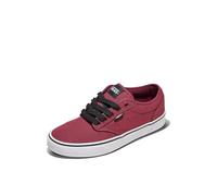 Atwood Canvas Trainers Oxblood/White 8 UK