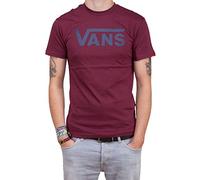 Vans Men's Mn Classic, Burgundy/Dress Blues, Large