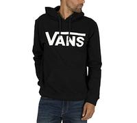 Vans Men's Mn Classic PO Hoodie Ii Regular Fit Hooded Long Sleeve Hoodie, Black (Black-Fwhite Y28), Medium (Manufacturer Size: M)