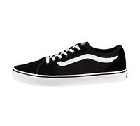 Filmore Decon Suede Canvas Trainers Black/White 10 UK