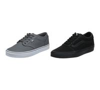 Vans Men's Mn Ward Sneaker, Canvas 186, 11 UK Atwood Pewter