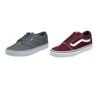 Vans Men's Mn Ward Sneaker, Canvas Port Royale 8j7, 10.5 UK Atwood Pewter