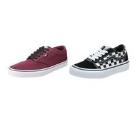 Vans Men's Mn Ward Sneaker, Checker True Pvj, 9 UK Atwood Canvas Oxblood