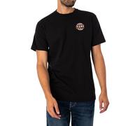 Vans Men's Og Pennant Ss Crew Tee-B T-Shirt, Black, XS