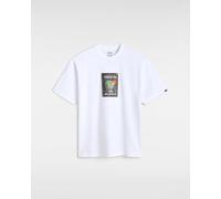 Vans Mens Paperback Writer T-Shirt - White Cotton - Size X-Large
