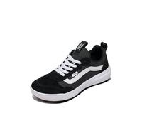 Vans Men's Sneaker, Suede Canvas Black White, 8 UK