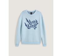 Vans Mens Raw Instinct Mirror Sweater - Blue - Size Medium