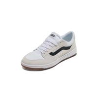 Vans Men's Ryland Sneaker, Suede Canvas White Black, 7 UK